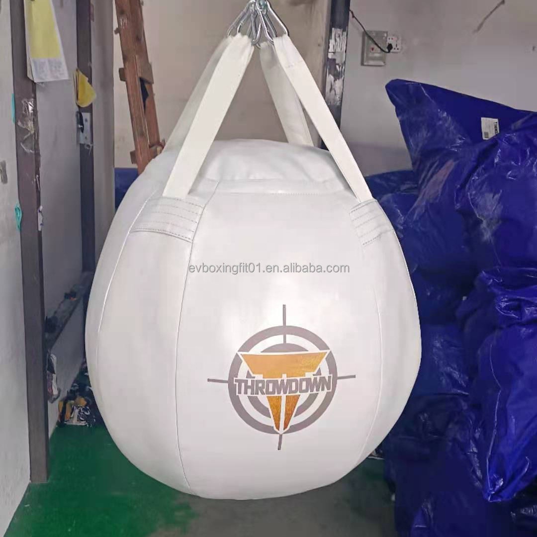 2021 Gym Fighting New Design Custom Man Fitness Inflatable Training Boxing Standing Punching Heavy Sand Bags