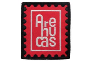 Wholesale Red Customized Embroidery Patch, Embroider Patch For Garments, Shoes, Uniform from china suppliers