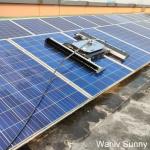 US 18600/Piece Automatic Control Solar Panel Cleaning Machine for Dry Cleaning