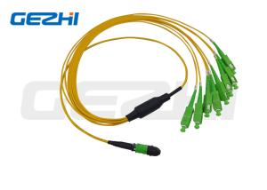 Wholesale MTP / MPO Trunk Fiber Jumpers Cabe 12 Cores 24cores 48 Cores 72cores 96 Cores 144cores OS2 from china suppliers
