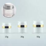 15G 30G 50G 100G Plastic Airless Jar With Vacuum Pump Customized Colors For End