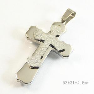 Wholesale Fashion Top Trendy Stainless Steel Cross Necklace Pendant LPC482 from china suppliers