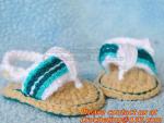 Crochet Baby, Sandals, Handmade, Knit, Summer Boys Booties, Baby Shoes, Infant,