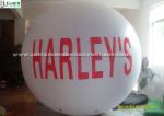 Blue / White Big Advertising Inflatables , Inflatable Helium Balloon