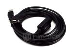 Black USB 2.0 Extension Cable , High Speed USB Extension Cable 5m With Booster