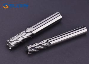 Wholesale 10% Discount 45HRC 55HRC Polished 3 Flute Aluminium End Mill Cutter for Carbide Sharpening Machine from china suppliers