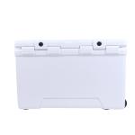 Heavy Duty 75QT Portable Ice Box Cooler 58.5cm Outdoor Rotational Moulding