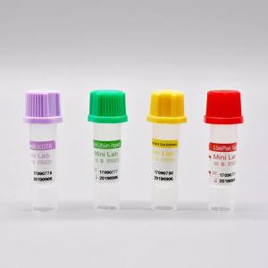 China Newborns 0.25ml Micro EDTA Tubes For Child Blood Collection Medical Accessories on sale
