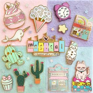 Wholesale Custom Logo Hard Enamel Lapel Pin Badge Personalised Metal Pin Badges from china suppliers