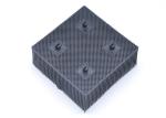 Pn0605 Topcut Bullmer Cutter Parts 1.6" Black Nylon Bristle Block Round Foot