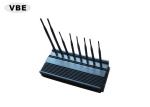 8 Bands 16W 2G 3G 4G 5G WIFI Cellphone Jammer , Wifi Device Blocker For