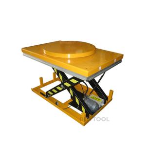 Wholesale 800kg Turntable Electric Lift Table Mobile Lifting Platform For Workshop Maximum Height 40&quot; from china suppliers