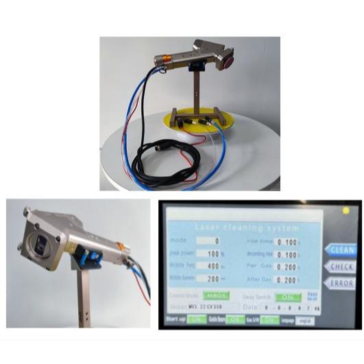 2000W Handheld Single Motor Laser Cleaning Machine for Cleaning Thin Carbon
