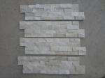 Ledge White Quartzite Stone Veneer Wall Stone Panels For Interior Decoration