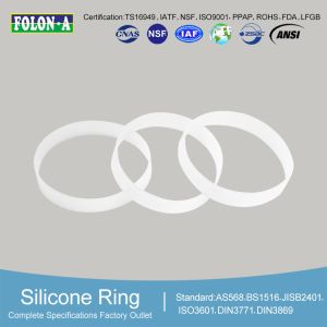 Heat Resistant Silicone C Rings For Liquid Or Compression Molding