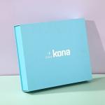 Solid Color Magnetic Packaging Box Matt Laminated Foldable Rigid Cardboard Gift