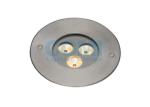 3 * 1 W LED Inground Light High humidity , Acid , Alkali Site Dedicated Outdoor