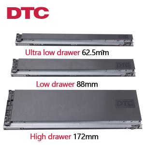 Wholesale Triple Extension Full Pull Out 10 Inch Drawer Slide 35kg 77lb from china suppliers