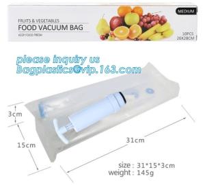 Wholesale Large 11&quot; x 50' Commercial Grade Vacuum Sealer Food Saver Storage Roll Bags, Vacuum Bag packaging snack/plastic food gra from china suppliers