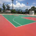 IAAF Multifunctional Skid Resistance PU Sports Flooring UV Resistant