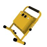 Rechargeable Explosion Proof Light 15w 30w with big Capacity Battery for Mining