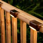 LED Solar Lamp Path Stair Outdoor Waterproof Wall Light Garden Landscape Step