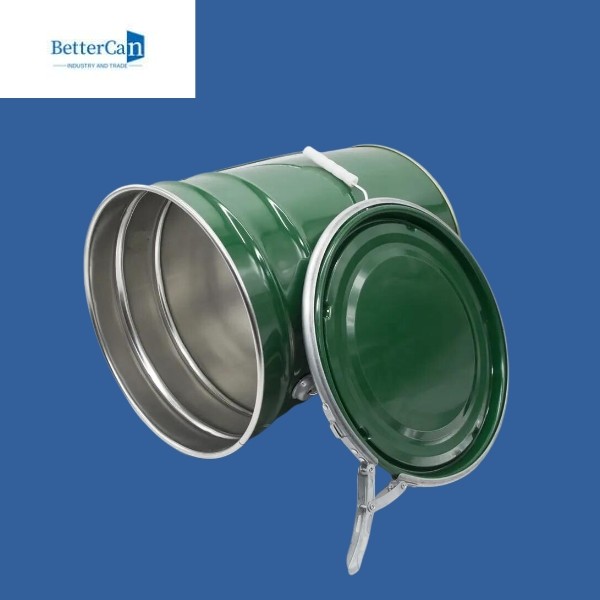 Stackable 20L Steel Bucket , Empty Paint Buckets With Lids