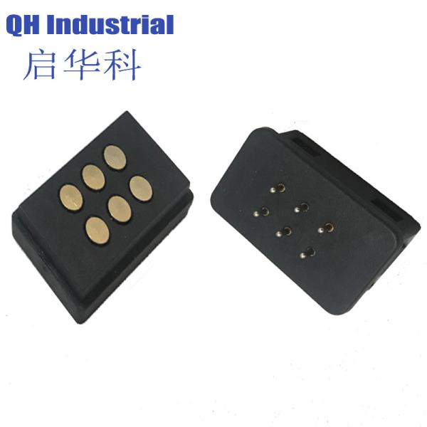 6Pin Russian Federation Adapter Connector Magnetic spring loaded pin Charger