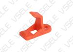 PC Wire Junction Connector / Connector Carrier Orange Color 10*22.7*16.4mm
