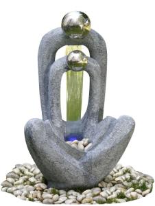Wholesale Stainless Steel Material Cast Stone Fountains , Decorative Water Fountain With Pump from china suppliers