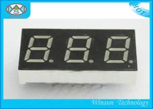 Wholesale 37.6X19X8 Mm 3 Digit 7 Segment Led Display For Household Eletronics , 0.56 Inch from china suppliers