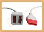 11 Pin To 11 Pin GE Dual IBP Cable / IBP Converter Cable 35CM