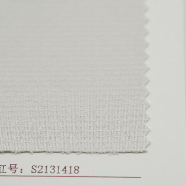 Soft Material 86% Recycled Polyester Fabric High Elastic For Undershirt Cloth
