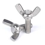Stainless steel Thumb Screw custom bolts nuts screws Machine Wing Butterfly
