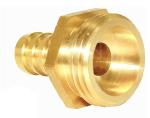 1/2" Barb X 3/4" Male Garden Hose Quick Connect , OEM Brass Hose Fittings