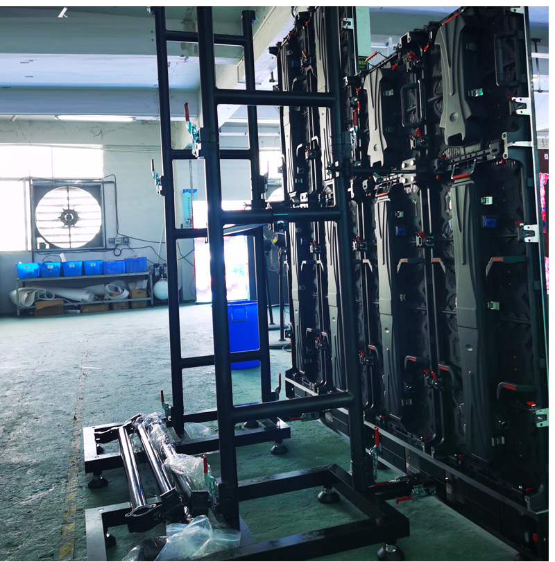 Custom Sizes Lighting Video LED Display Wall Ground Stand Support for Outdoor Events