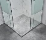 Aluminum Frame Square Shower Enclosures ISO9001 900x900x1900mm