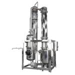 50l Cbd Monoethanol Falling Film Evaporator 5m2 Condensing
