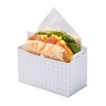 Wholesale Food Grade Paper Burger Packaging Fast Food Sandwich Burger Takeaway