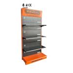 Shanghai Xingye Shelf Supplier Black Metal Supermarket Shelves Gondola Shelving