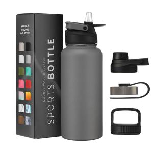 Wholesale Custom Logo Wide Mouth Vacuum Insulated Water Bottles Bpa Free from china suppliers