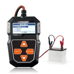 Wholesale CE certified Konnwei KW208 100-2000cca Digital Battery Tester For 12V Cars from china suppliers