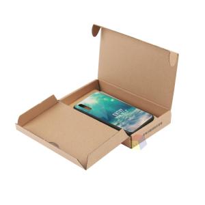 Wholesale Cheap Brown Kraft Paper Folding Phone Case Packaging Box Custom Print from china suppliers