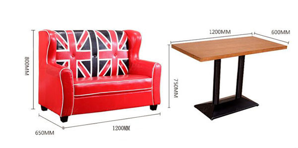 England Commercial Booth Seating Leather Modern Restaurant Banquette Seating Bench