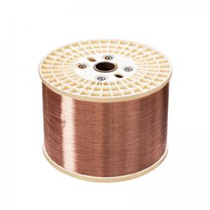 China 10%-15% CCA Customization Bare Copper Clad Aluminum Wire 0.12mm 0.14mm on sale