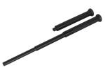 Alloy Steel Police Truncheon Telescopic Baton Anti-Riot Control Three-Knot Short