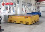 1-500 tons Production Line Transfer Electric Powered Trolley Cart , Steeable