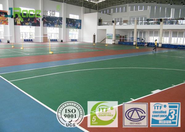 Quality Outdoor Basketball Court Flooring Material , Modular Basketball Flooring High Rebound Force for sale