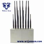 50W 14 Band Desktop Wi-Fi Lojack CDMA GSM Signal Jammer