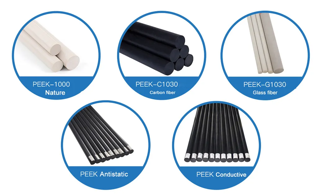 High-Quality Custom Machined Components in Peek, Plastic Gear for Aerospace, Semiconductor and Food Processing Industries